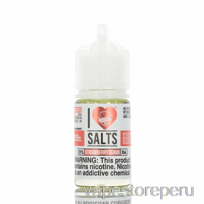 Vape Sin Nicotina Peru Fresa Guayaba - Me Encantan Las Sales - 30ml 50mg